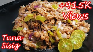 HOW TO COOK THE EASIEST TUNA SISIG RECIPE [upl. by Ntsud344]