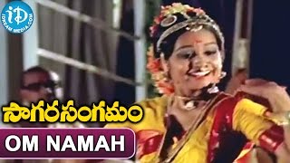 Sagara Sangamam Songs  Om Namah Shivaya Video Song  Kamal Haasan Jayaprada Geetha  Ilayaraja [upl. by Roberson]