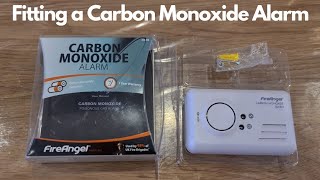 How to fit a FireAngel Carbon Monoxide Alarm  CO9B [upl. by Winnifred]