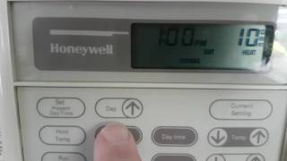 Honeywell thermostat directions [upl. by Volpe810]