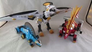 Retro Review Dino Stegazord Power Rangers Dino Thunder [upl. by Newell]