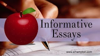 How to Write Informative Expository Essays [upl. by Elleirad557]