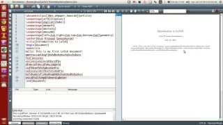 LaTeX Programming  004  Getting Started and Configuring Texmaker [upl. by Chamberlain]