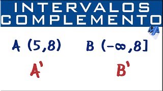 Complemento de intervalos [upl. by Ajim]