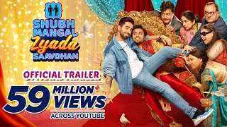 Shubh Mangal Zyada Saavdhan Trailer  Ayushmann Khurrana Neena G Gajraj R Jitu K21 February 2020 [upl. by Dopp]