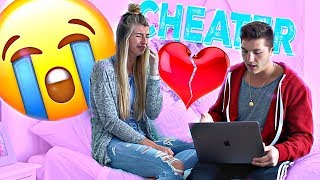 Cheating On My Girlfriend Prank She Cries [upl. by Herwin839]