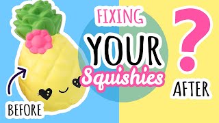 Squishy Makeovers Fixing Your Squishies 24 [upl. by Nnanerak]