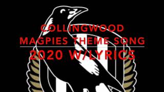 Collingwood Magpies Theme Song 2024 LYRICS [upl. by Phipps]