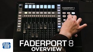 PreSonus FaderPort 8 Firmware update and overview [upl. by Atnim]