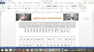 Como hacer criptogramas [upl. by Whitaker]