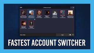 The FASTEST Steam Account Switcher  Free  OpenSource  Full Guide [upl. by Romelle702]