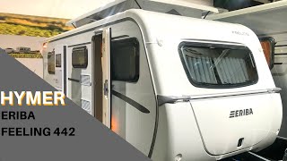 Hymer Eriba Feeling 442 Caravan [upl. by Ynaoj]