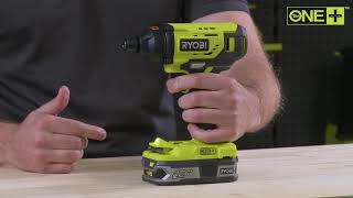 Ryobi ONE 18V Cordless Impact Driver Introduction R18ID2 [upl. by Elockin]