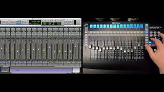 PreSonus–FaderPort 16 Automation Controls with Pro Tools [upl. by Itsim]