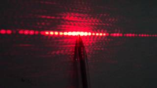 Two source interference  monochromatic laser light [upl. by Haidabej287]