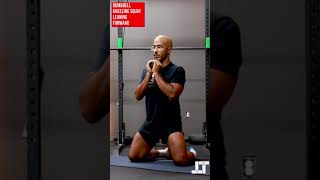 Dumbbell Kneeling Squat With Forward Lean [upl. by Edmonda]