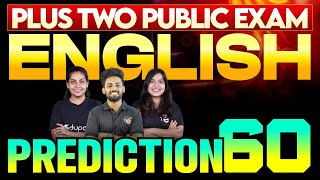 Plus Two Public Exam English  Prediction 60  Eduport Plus Two [upl. by Les602]