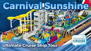 Carnival Sunshine  Ultimate Cruise Ship Tour [upl. by Annahsal990]