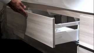 LAUFEN  Vanity Units  How to remove and insert the drawers [upl. by Truitt]