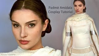 PadmÃ© Natalie Portman STAR WARS Makeup  Hair  Costume  Cosplay Tutorial [upl. by Oneill]