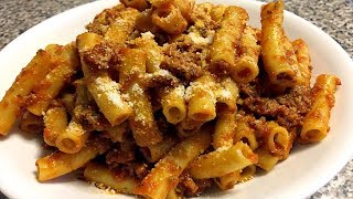 SUPER DELICIOUS Rigatoni Pasta w Sausage Ragu Recipe [upl. by Eamanna]