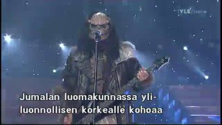 2006 Eurovision Song Contest final  Lordi is winning 20 May 2006 [upl. by Wyck]