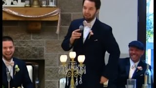 Best Man Speech FUNNY [upl. by Noble808]