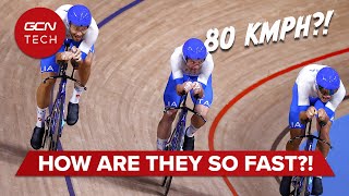 How Do Track Cyclists Go So Fast  Track Bikes Explained [upl. by Trilby629]