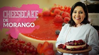 COMO FAZER CHEESECAKE DE FRUTAS VERMELHAS [upl. by Adnilre]