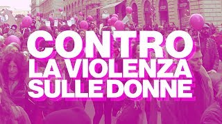 Contro la violenza sulle donne mobilitazione anche sui social  Timeline [upl. by Lindbom]