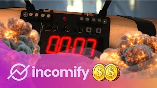 Bomb Timer with Loud Explosion 🔥 Visit INCOMIFY [upl. by Imhsar]