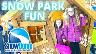 SNOWDOME IN TAMWORTH  SNOW PARK FUN  DRAYTON MANOR MINI STAYCATION PART 2 [upl. by Eremihc]