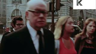 A Walk in 1970s Piccadilly Circus London [upl. by Nosrac]