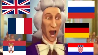 Preminger screams in 7 different languages [upl. by Norrahs]