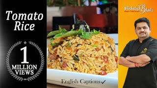 Venkatesh bhat makes Tomato rice  thakkali sadam recipe in tamil  how to make tomato rice [upl. by Munford]