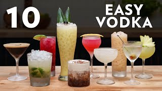 10 Best Vodka Cocktails Quick  Easy and Tasty [upl. by Hudson936]