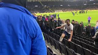 Eric Dier punching a bully fan Spurs vs Norwich [upl. by Loats]