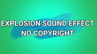 BOMB EXPLOSION SOUND EFFECT  NO COPYRIGHT [upl. by Singer]