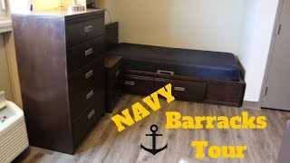 Navy Barrack Room Tour 2019 E3 amp Below [upl. by Rabbi]