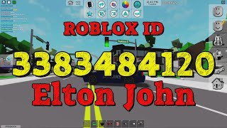 Elton John Roblox Song IDs [upl. by Acinoreb896]