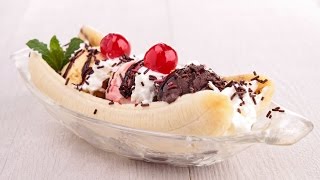 How To Make a Banana Split [upl. by Anigriv]