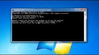 Unable to Run Chkdsk Hard Drive Scan FIX Tutorial [upl. by Shiau]