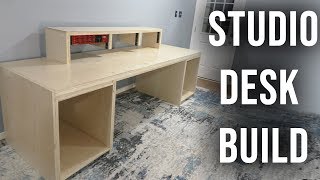 Building The Ultimate Studio Desk [upl. by Nadbus82]