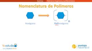 Polímeros y sus monómeros [upl. by Ained]