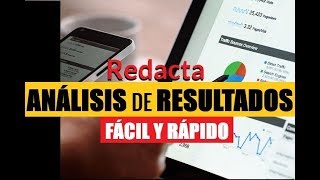 CÓMO REDACTAR LOS RESULTADOS DE UNA TESIS  ENFOQUE CUANTITATIVO [upl. by Monteria]