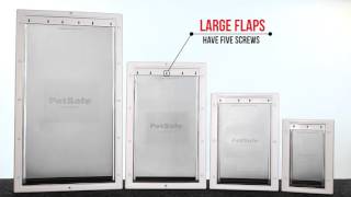 How to Choose the Right Size Pet Door Flap [upl. by Arada]