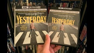 Yesterday 4K BLU RAY REVIEW  Unboxing  The Beatles [upl. by Einattirb]