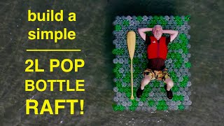 DIY Raft ● From 2L Pop Bottles [upl. by Michaela537]