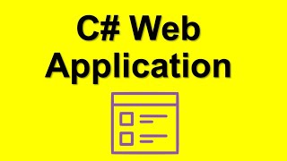 Create a web application with C Visual Studio and ASPNET Core [upl. by Shu385]