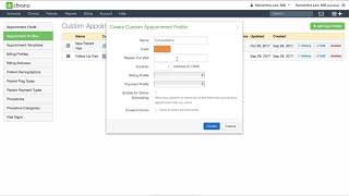 Training DrChrono Scheduling  How to Create an Appointment Profile [upl. by Ahsieyk]